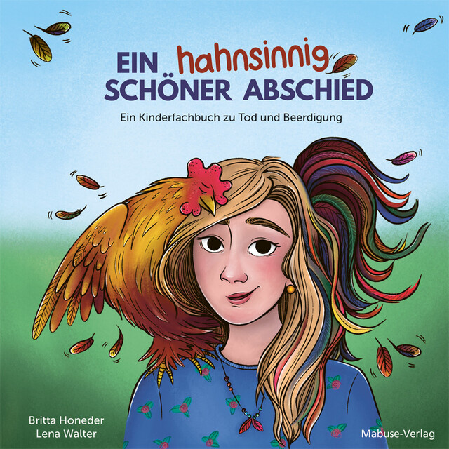 Ein Mädchen darüber der Buchtitel!